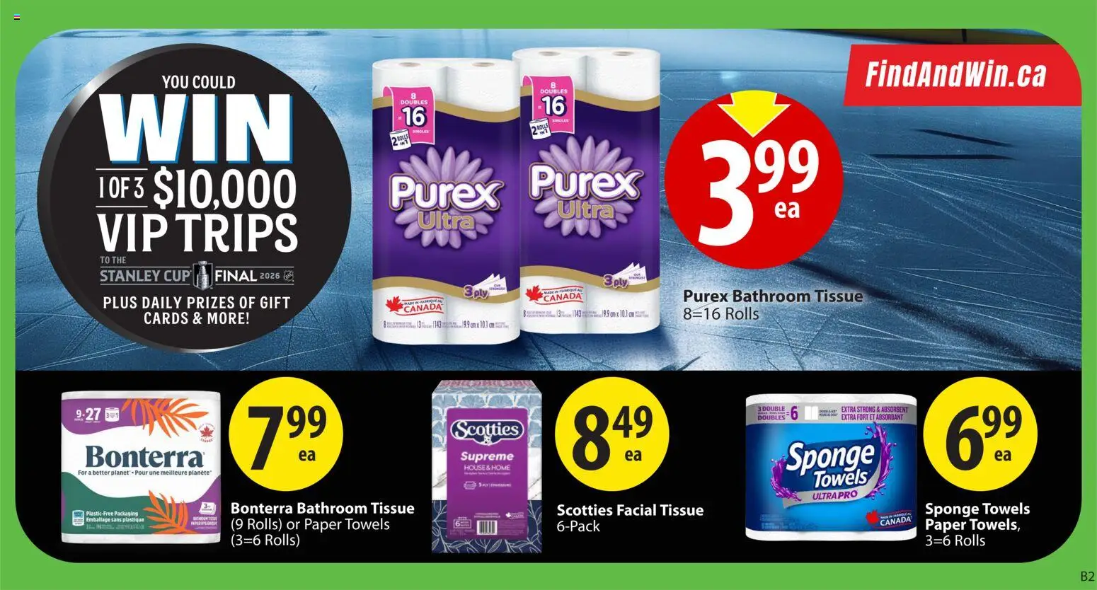 Save on foods flyer valid from 09.04.2026 | Page: 36 | Products: Sponge