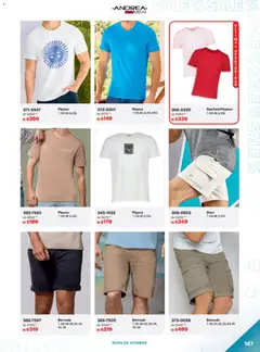 Vista previa de Andrea catálogo Outlet, nuevo folleto de la tienda, válido en México a partir del 21.12.2025 | Página: 187 | Productos: Sal, Ropa, Playera, Short