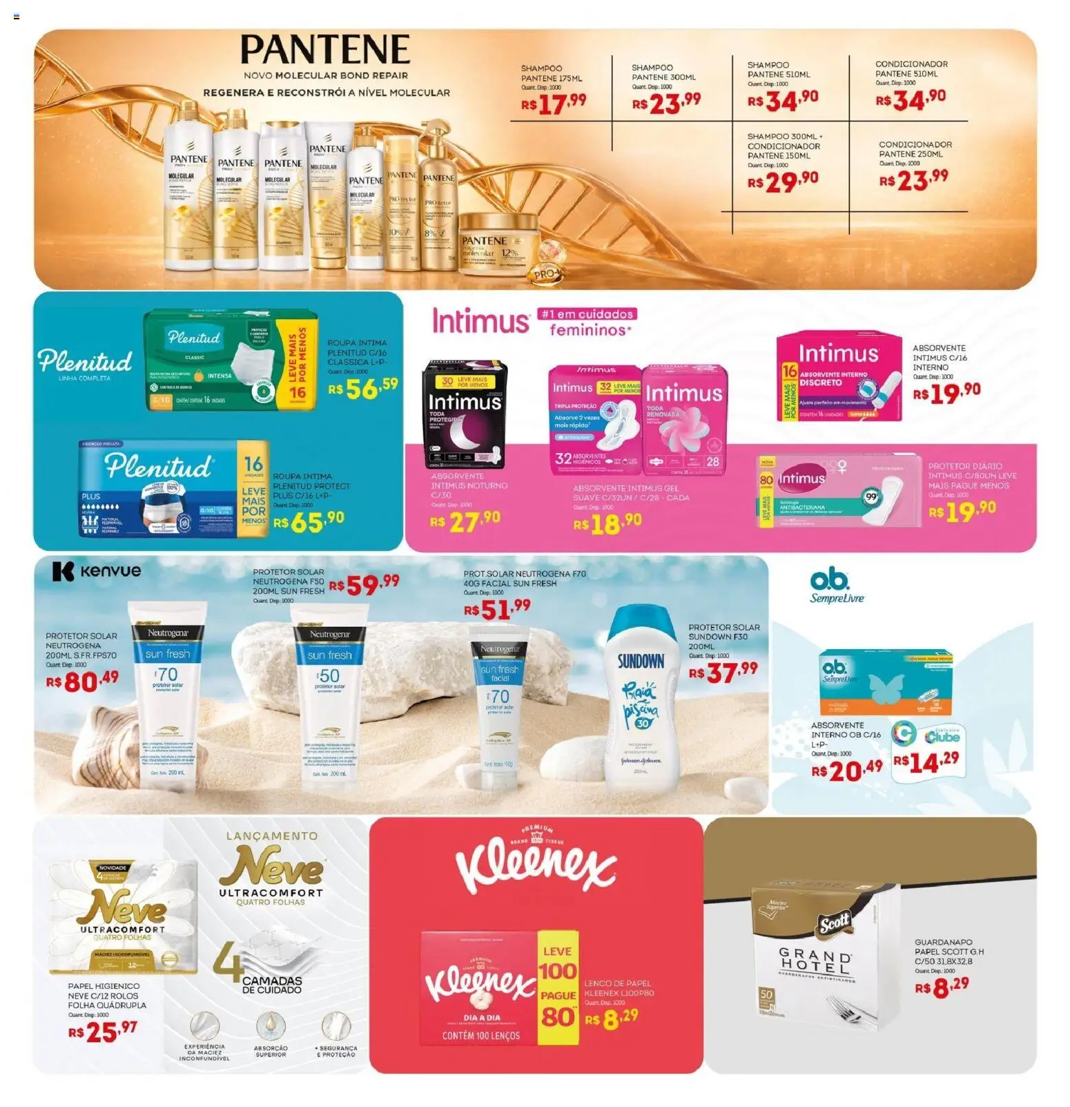 Bistek Supermercados Folheto - válido de 14.01.2026 | Página: 16 | Produtos: Piscina, Absorvente interno, Absorvente, Guardanapo