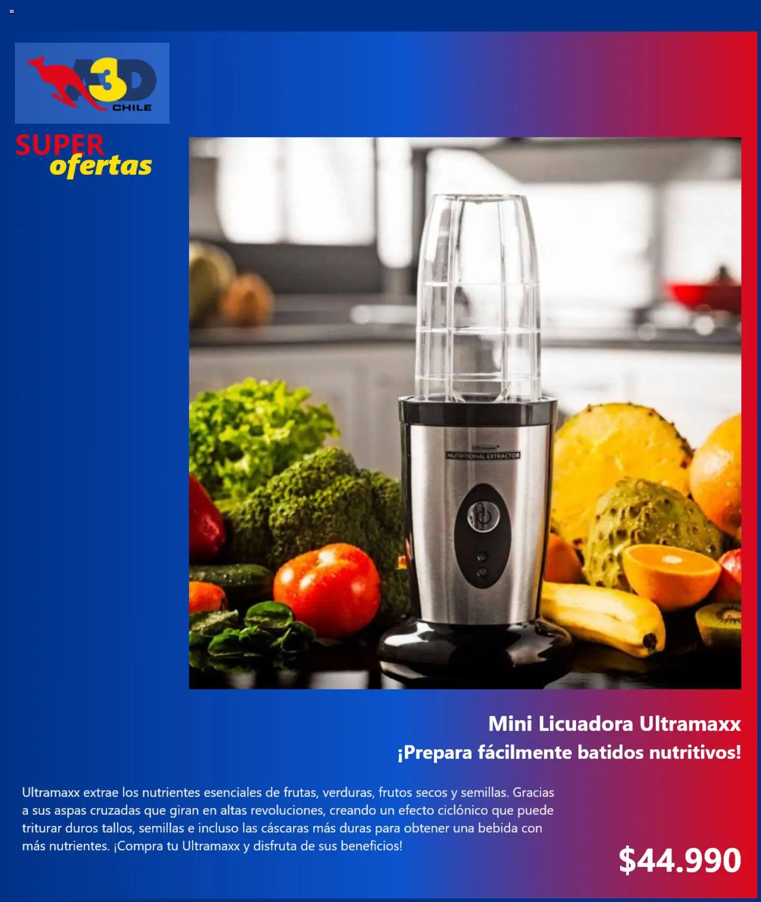 Ofertas A3D │ válido desde el 15.12.2025 | Página: 2 | Productos: Semillas, Licuadora