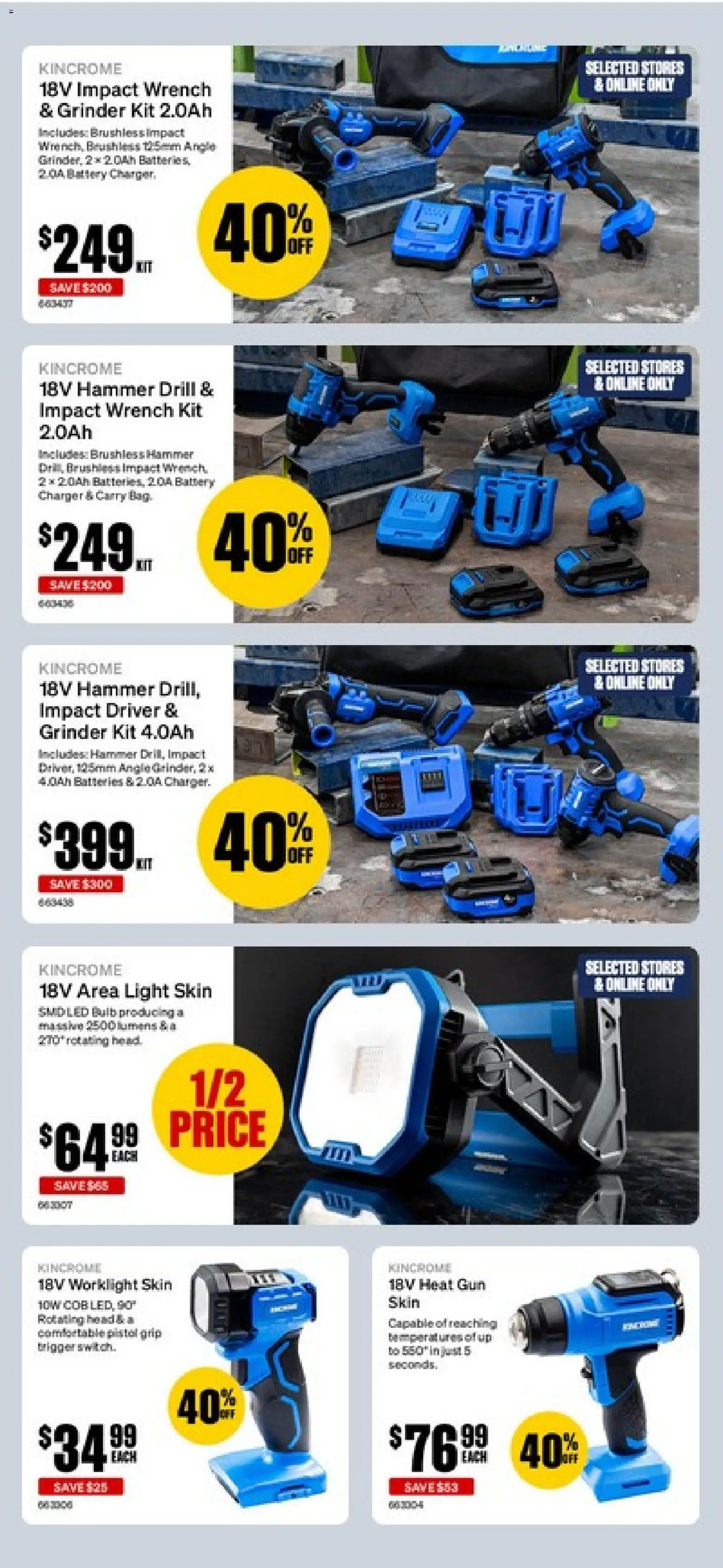Supercheap Auto catalogue - valid from 19.03.2026 | Page: 23 | Products: Battery, Charger, Light, Batteries