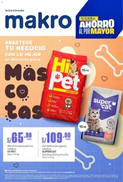 Vista previa de folleto Makro - Diptico Mascotas Vig#21 de la Makro válido desde 09.10.2025