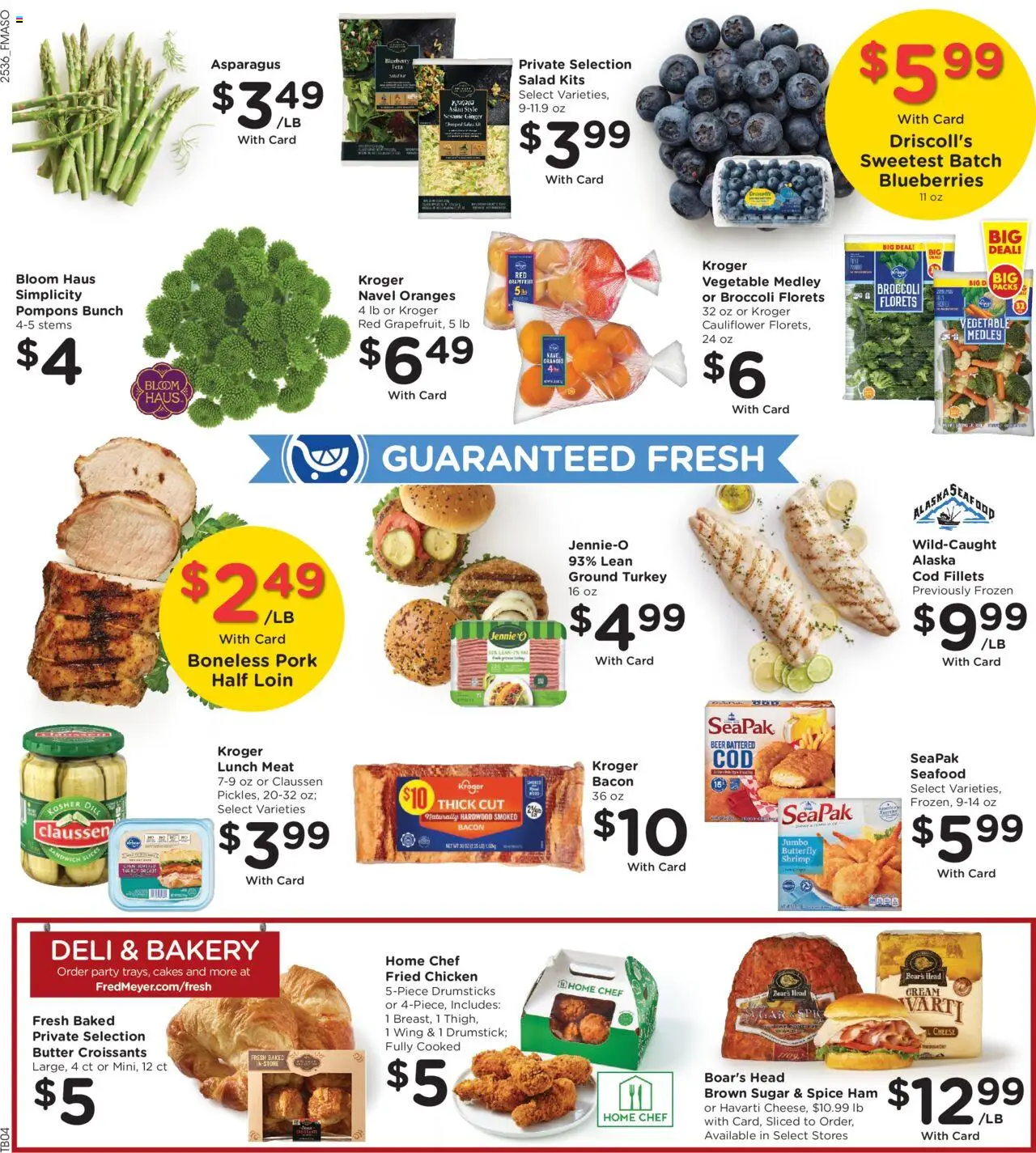Fred Meyer Weekly Ad - valid from 08.10.2025 | Page: 16 | Products: Bakery, Asparagus, Ginger, Beer