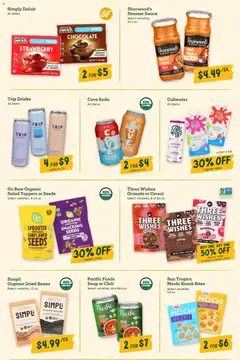 Preview of Sprouts weekly ads valid from 31.12.2025 | Page: 18 | Products: Chickpeas, Cream, Salt, Sugar