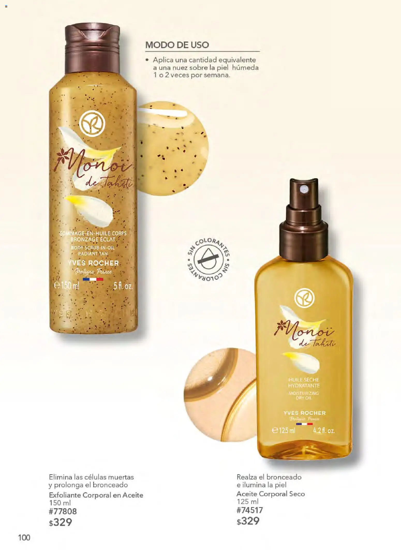 Nuevas ofertas de Yves Rocher válidas en toda la República Mexicana desde el 21.04.2026. ¡Encuentra las mejores ofertas en Yves Rocher campaña 6 2026! | Página: 102 | Productos: Exfoliante corporal, Aceite, Nuez, Sobre