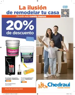 Vista previa de Chedraui - Folleto, nuevo folleto de la tienda, válido en México a partir del 03.10.2025 | Página: 1