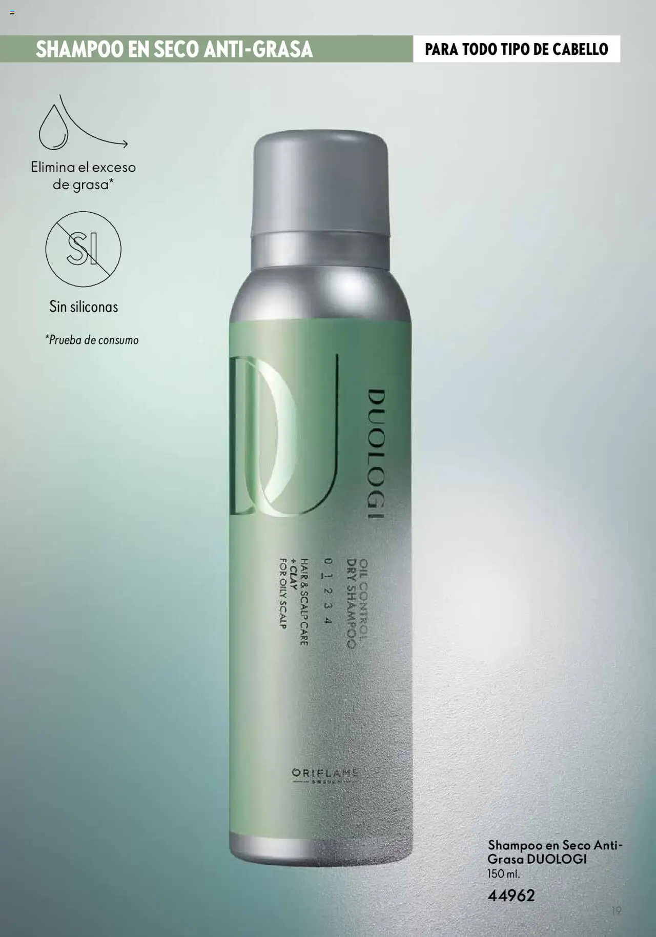 Nuevas ofertas de Oriflame válidas en toda la República Mexicana desde el 10.09.2024. ¡Encuentra las mejores ofertas en Oriflame catálogo Aniversario Duologi 2024! | Página: 19