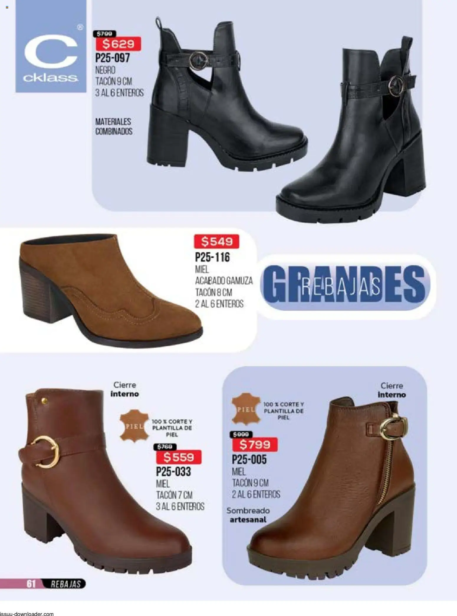 Nuevas ofertas de Cklass válidas en toda la República Mexicana desde el 31.10.2025. ¡Encuentra las mejores ofertas en Cklass catálogo Súper Rebajas Calzado! | Página: 6