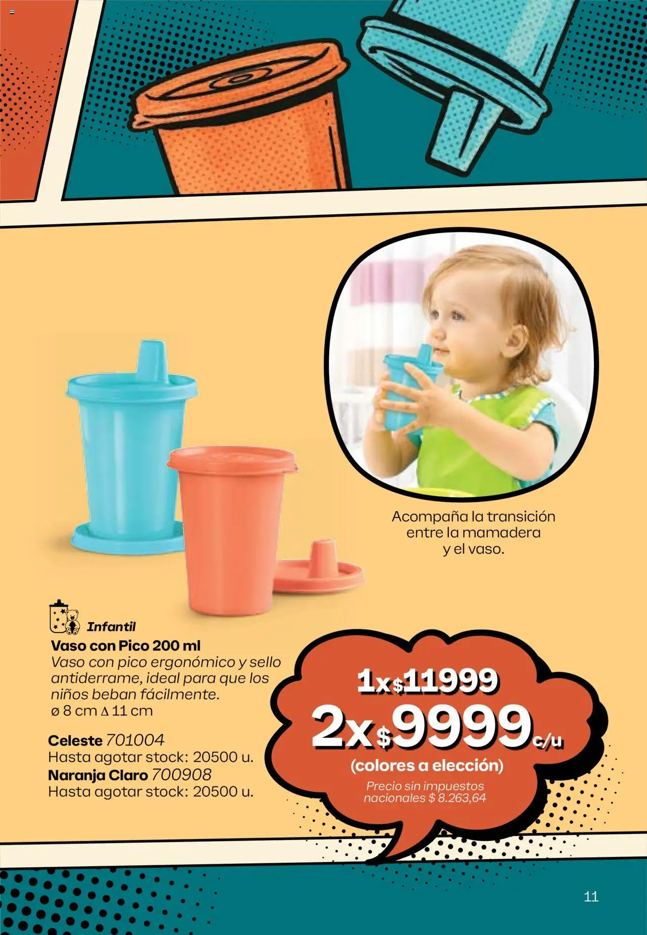 Tupperware Folleto │ válido desde el 11.08.2025 | Página: 12 | Productos: Pico, Mamadera