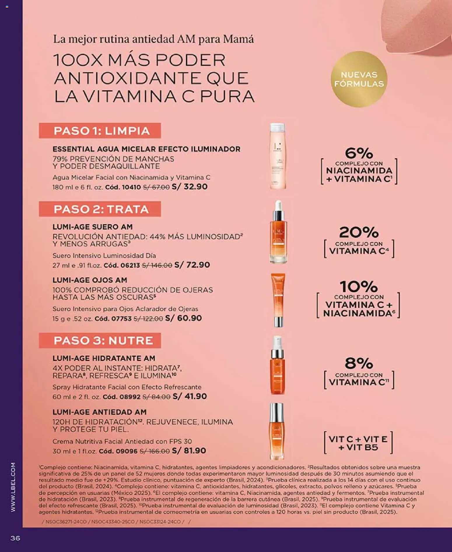 Catálogo L'Bel válido desde 04.04.2026 | Página: 36 | Productos: Crema