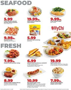 Preview of HyVee weekly ads valid from 06.04.2026 | Page: 20 | Products: Beer, Fish, Avocado, Sauce