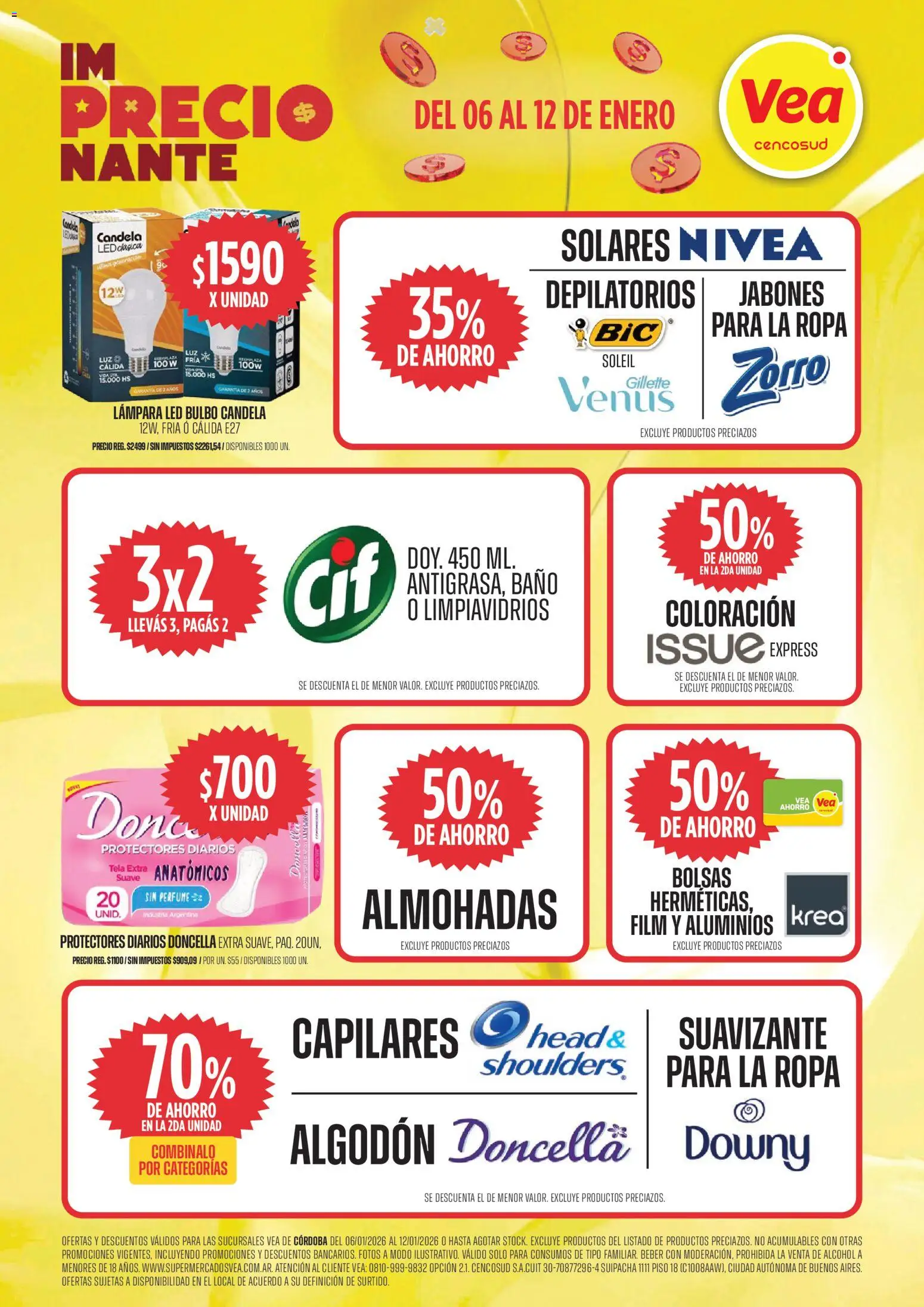 Vea ofertas │ válido desde el 06.01.2026 | Página: 6 | Productos: Lámpara, Perfume, Ropa, Suavizante
