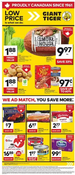 Preview of Giant Tiger weekly flyer from shop Giant Tiger valid from 01.10.2025
