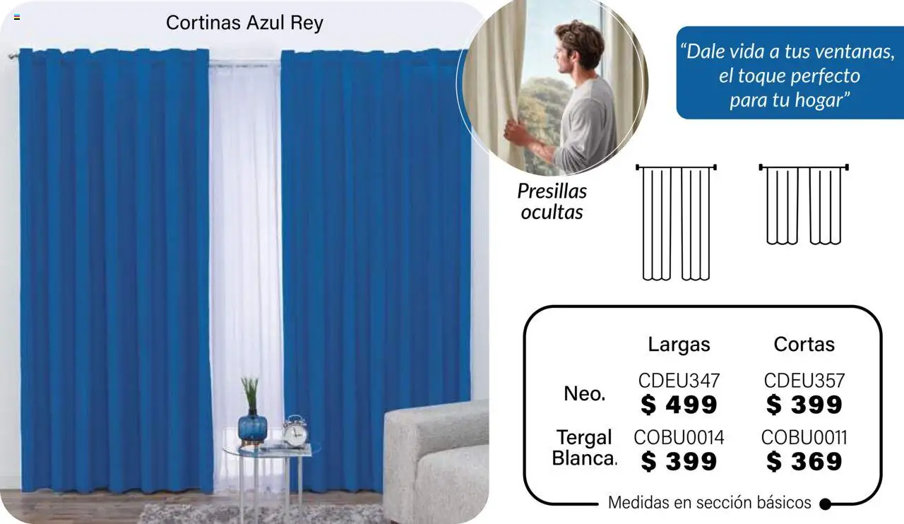 Nuevas ofertas de Colchas Concord válidas en toda la República Mexicana desde el 01.08.2025. ¡Encuentra las mejores ofertas en Colchas Concord - Catálogo! | Página: 789 | Productos: Cortinas