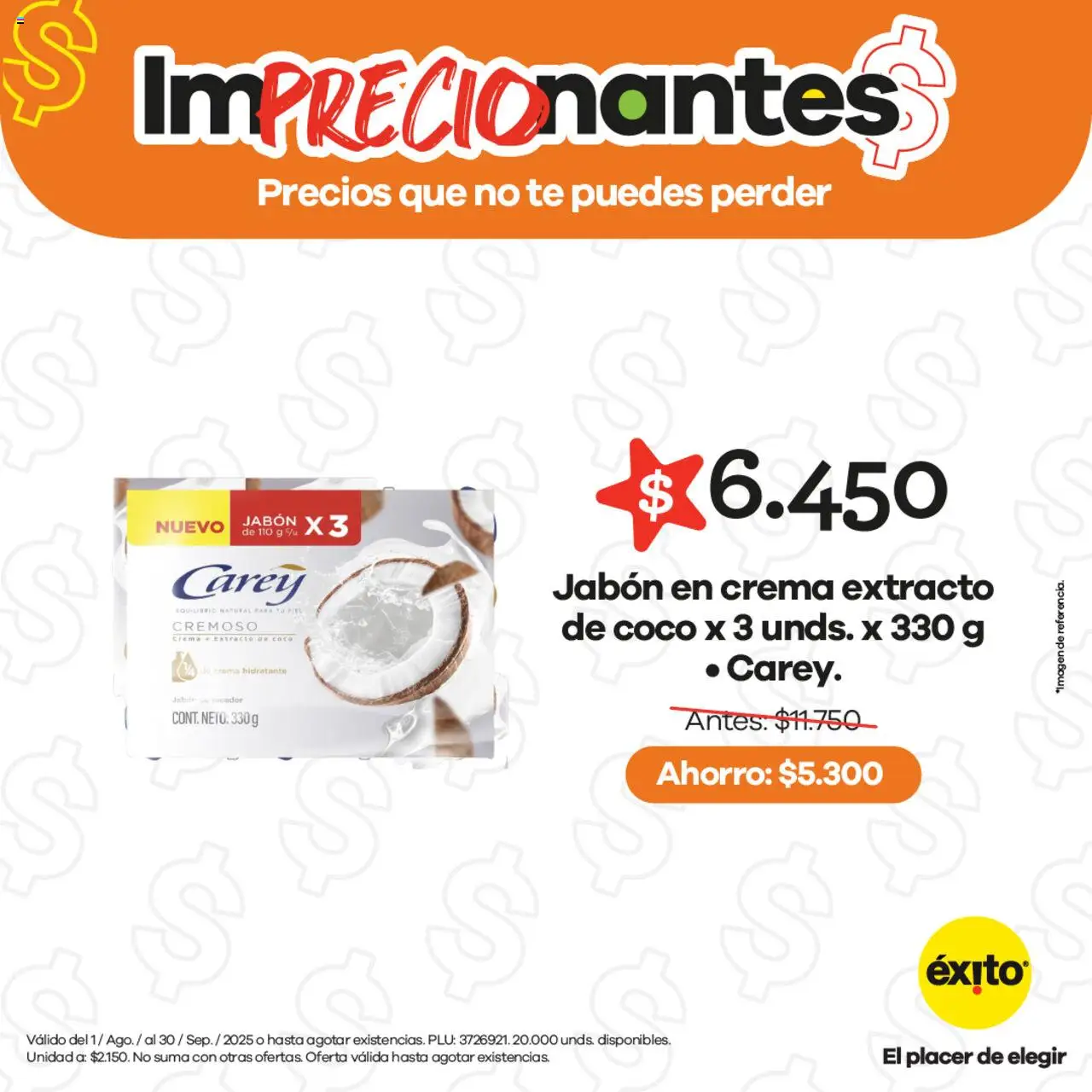Éxito revista - valida desde el 01.08.2025 | Página: 12 | Productos: Té, Crema, Coco, Jabón