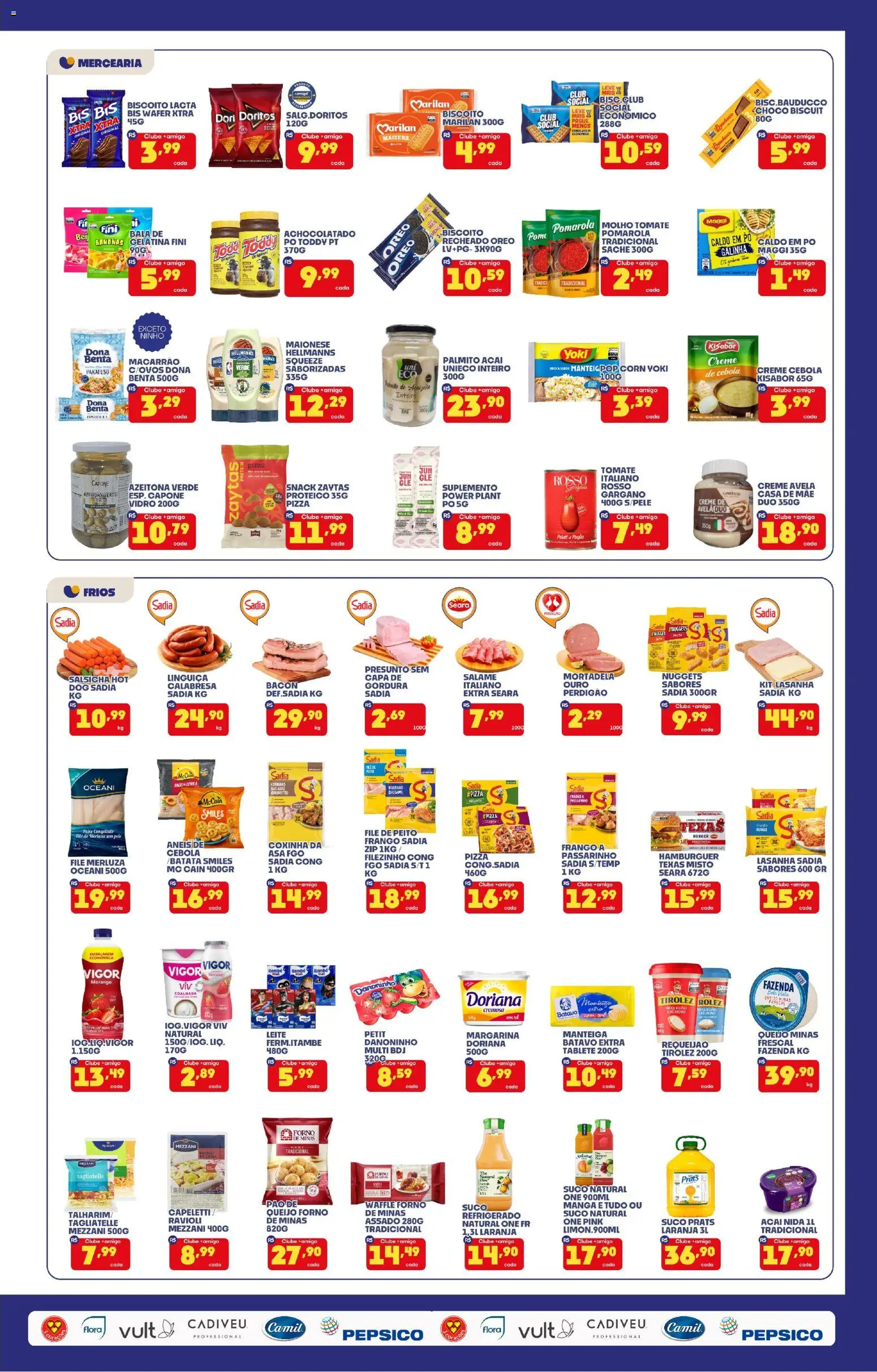 Boa Supermercados Folheto - válido de 17.04.2026 | Página: 3 | Produtos: Biscoito, Doriana, Pizza, Creme