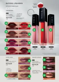 O Boticário - Ciclo 03/2026 - Pré-Visualização do folheto da loja O Boticário, válido de 09.02.2026 | Página: 129 | Produtos: Batom, Gloss labial, Multifuncional