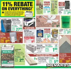 Preview of Menards weekly ads valid from 23.07.2025