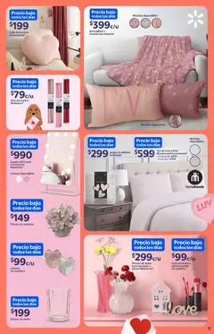 Vista previa de Walmart catálogo Detalles que enamoran a precios bajos, nuevo folleto de la tienda, válido en México a partir del 14.01.2026 | Página: 11 | Productos: Juego, Vela, Sabanas, Florero