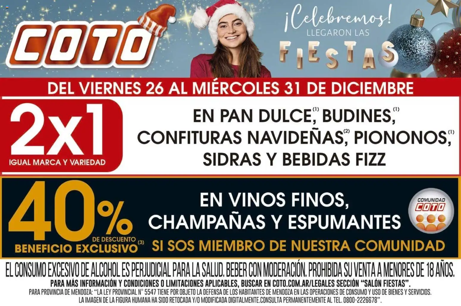 Coto - Medio Salon Fiestas │ válido desde el 26.12.2025 | Página: 1 | Productos: Pan