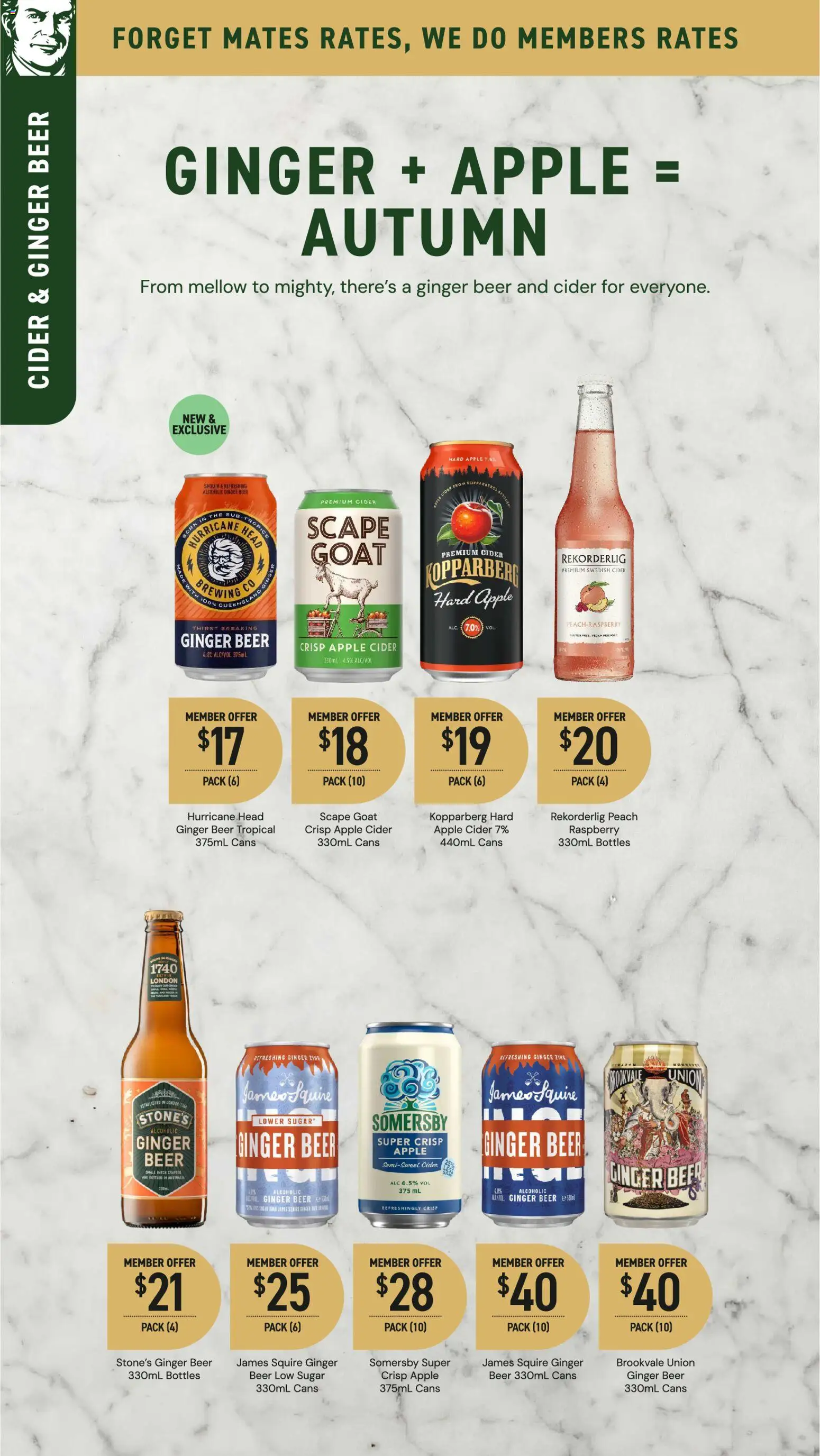 Dan Murphy's catalogue - valid from 09.04.2026 | Page: 27 | Products: Ginger, Beer, Peach, Raspberry