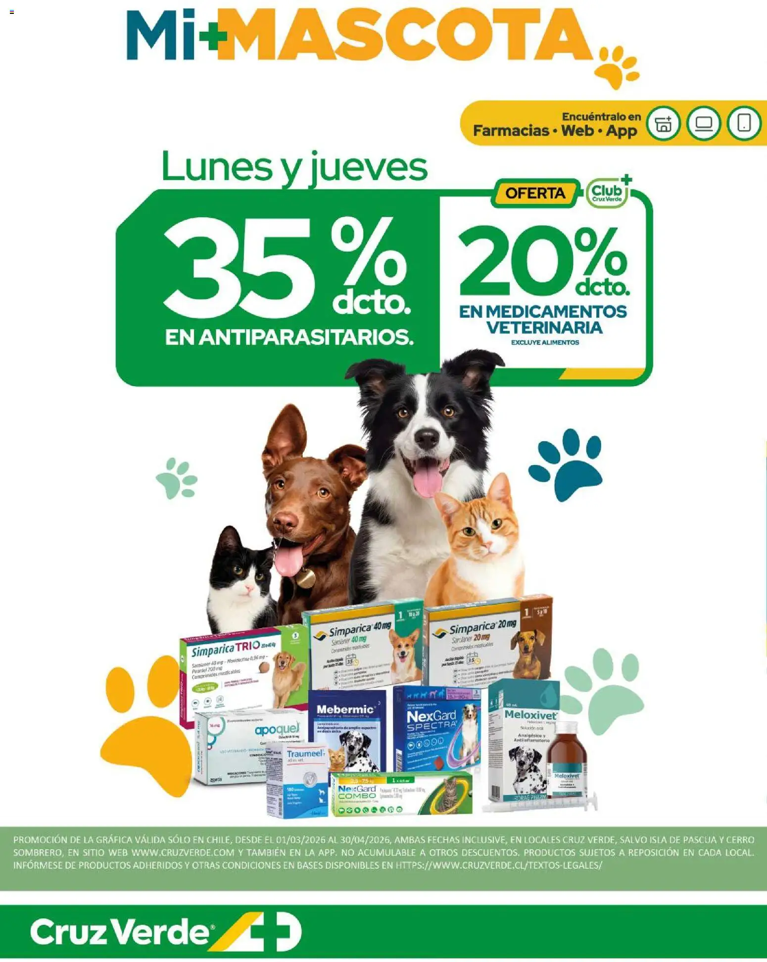 Cruz Verde - Ahorro Prevención │ válido desde el 01.04.2026 | Página: 16