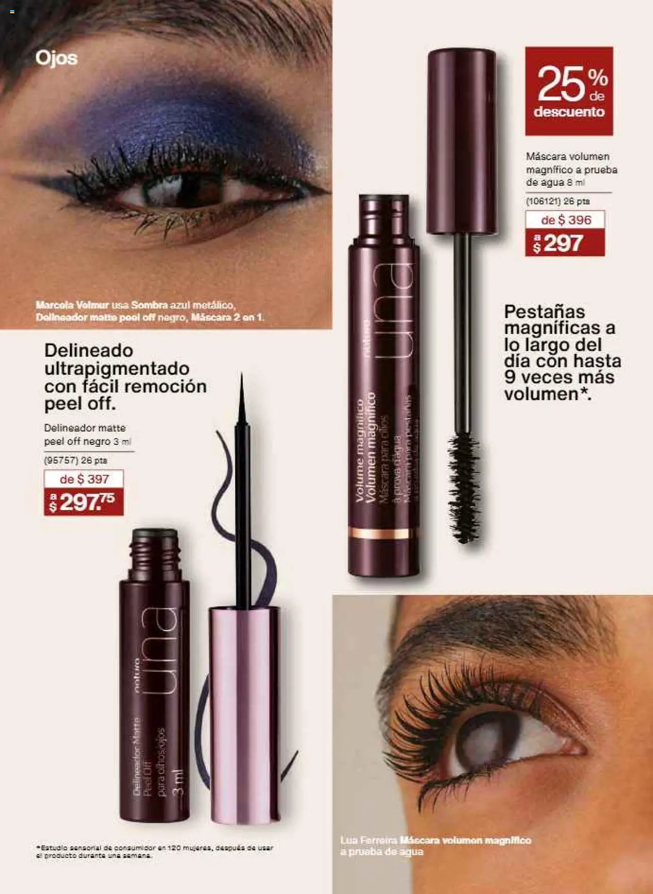 Nuevas ofertas de Natura válidas en toda la República Mexicana desde el 12.10.2025. ¡Encuentra las mejores ofertas en Natura - Campaña 16 2025! | Página: 54 | Productos: Máscara, Agua, Sombra, Delineador