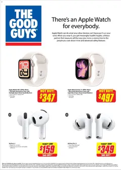 Preview of The Good Guys catalogue Apple - valid from 01.04.2026