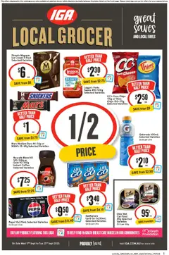 Preview of IGA Local Grocer WA - valid from 17.09.2025