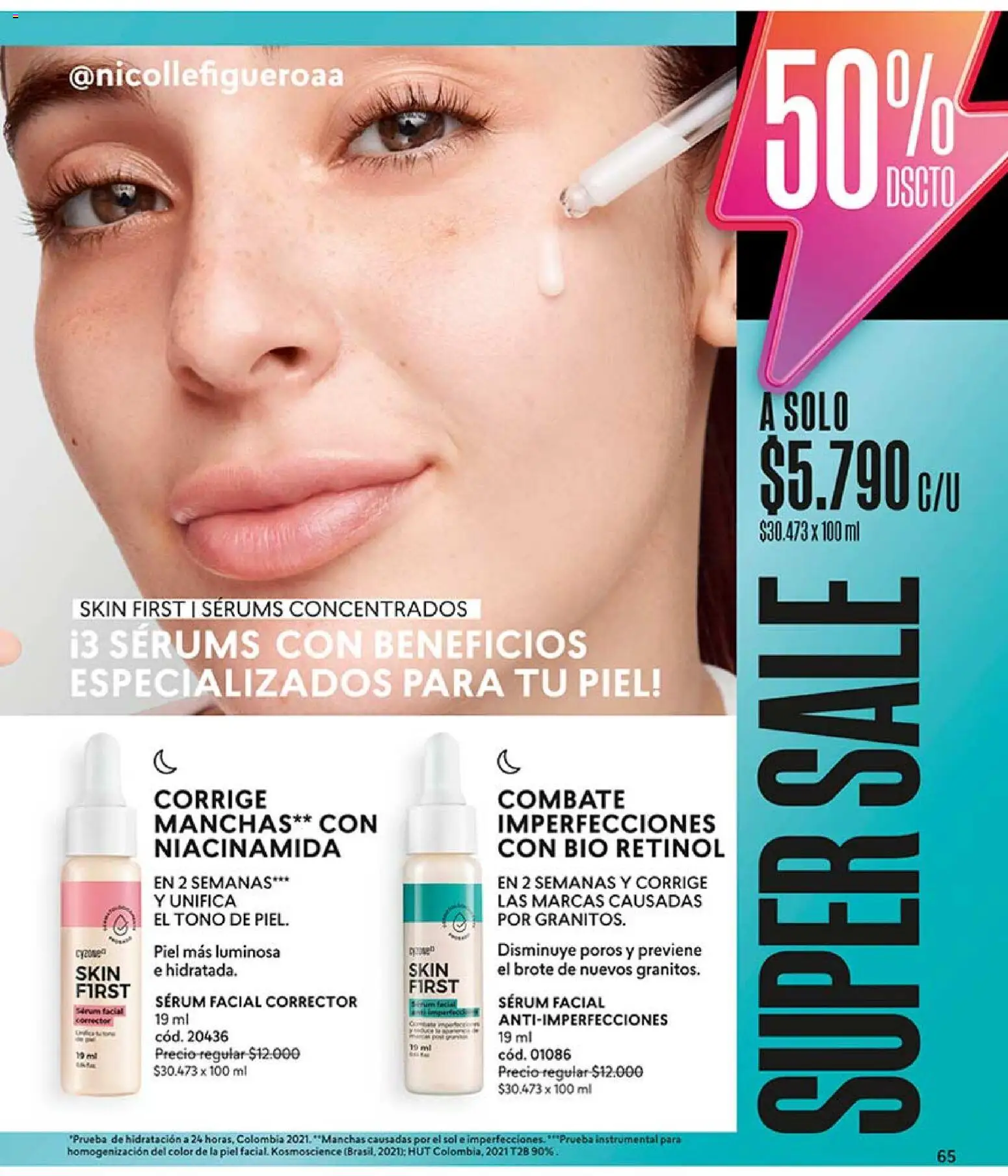 Catálogo CyZone Campaña 8 │ válido desde el 29.04.2026 | Página: 65 | Productos: Corrector, Serum