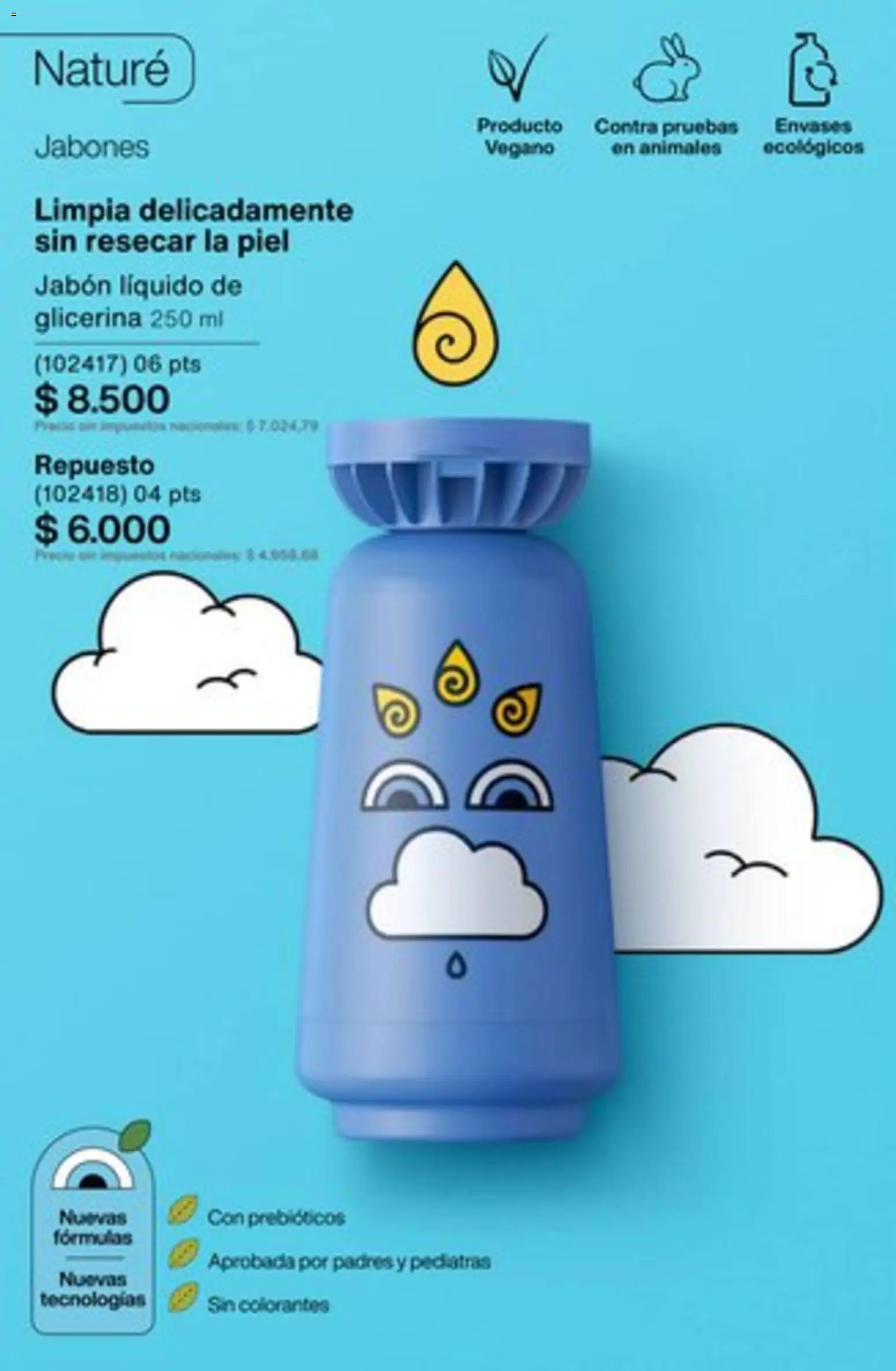 Catálogo Natura Ciclo 16/2025 │ válido desde el 01.11.2025 | Página: 288 | Productos: Jabón líquido, Jabón