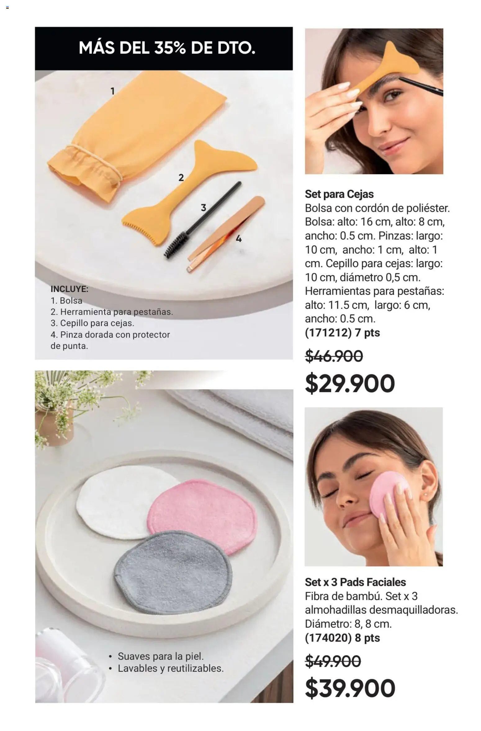 Avon revista - valida desde el 02.01.2026 | Página: 83 | Productos: Pinza, Bolsa, Cepillo