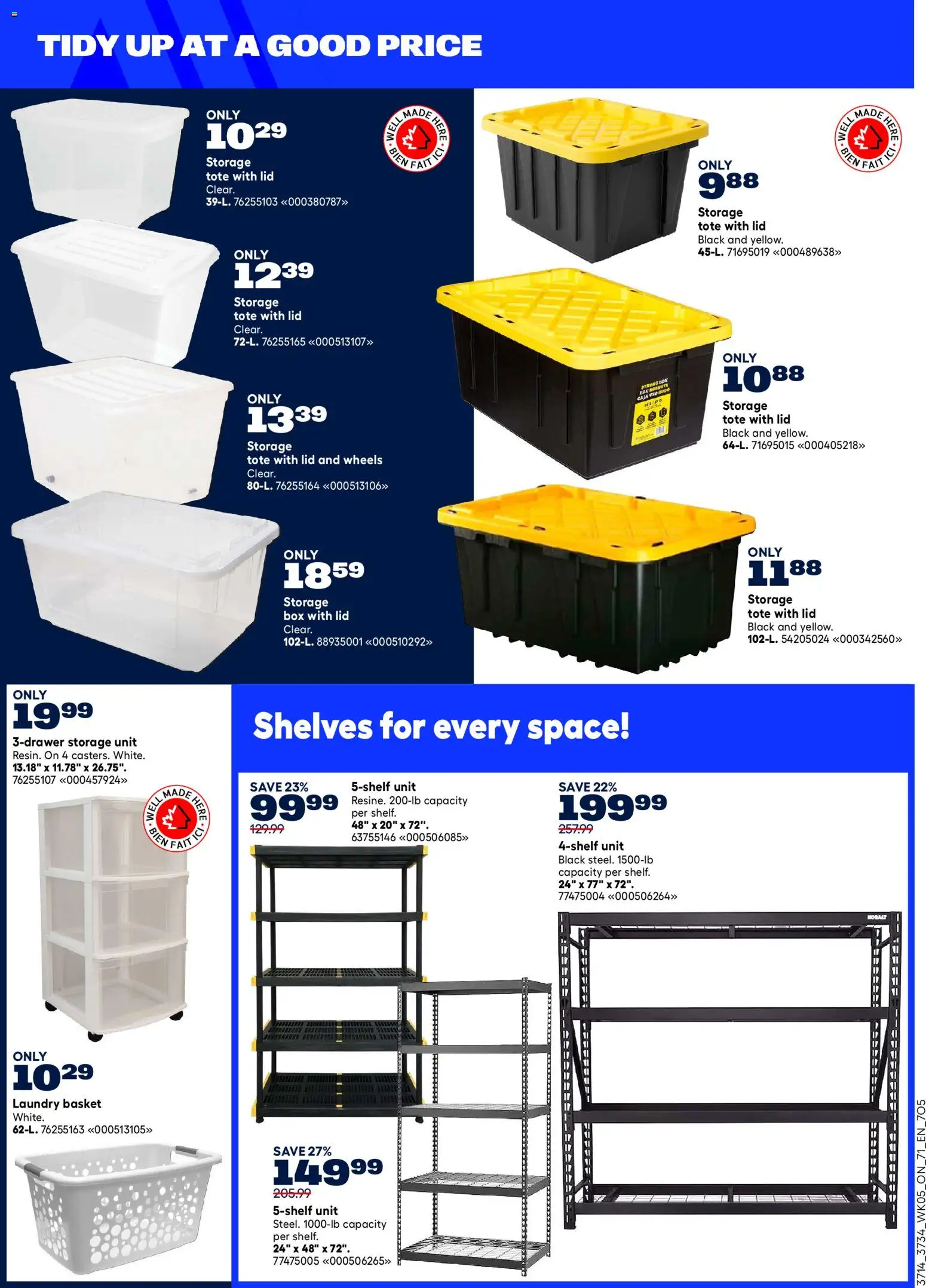 Rona flyer valid from 26.02.2026 | Page: 9 | Products: Box, Basket