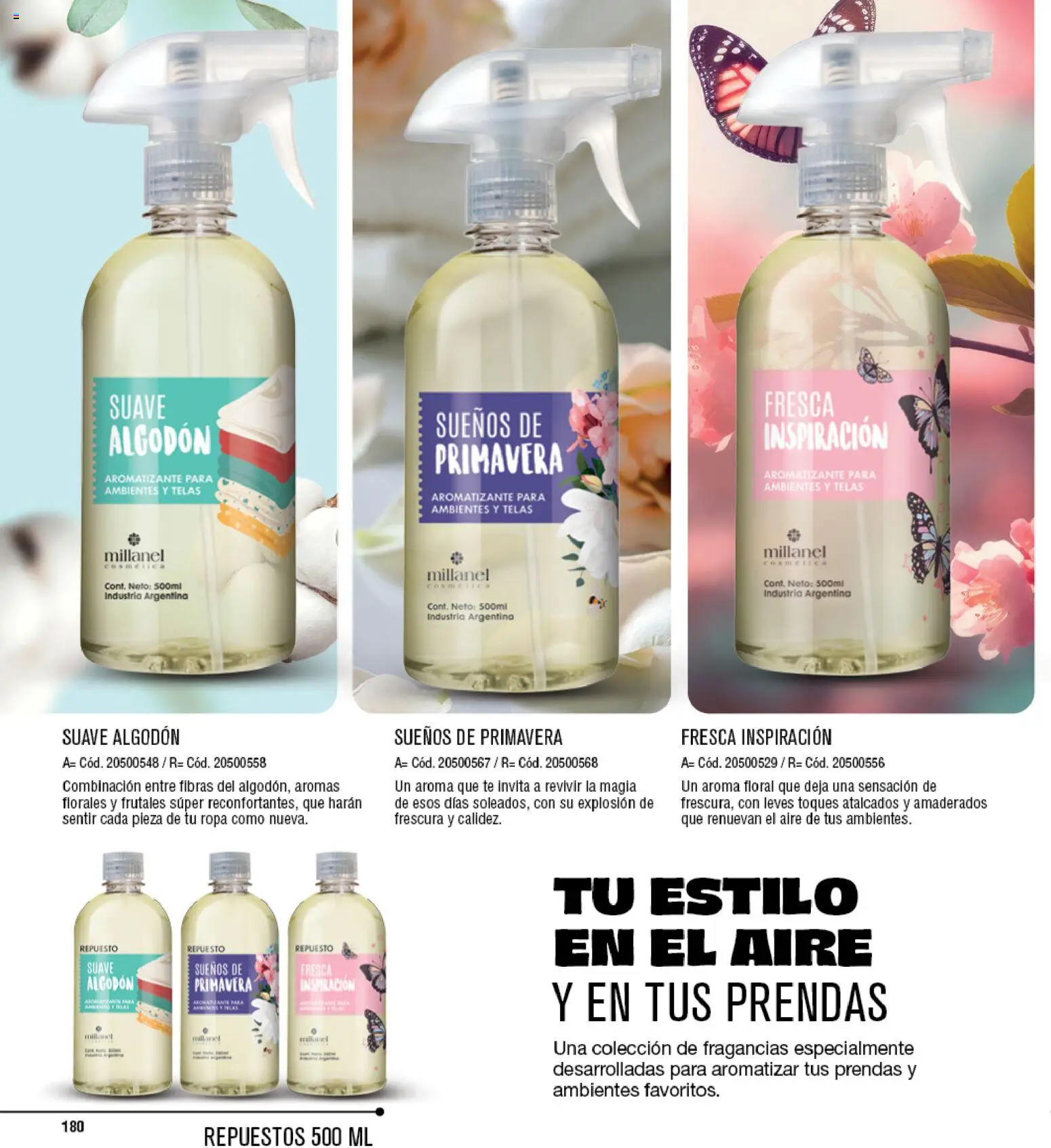Millanel - Catálogo │ válido desde el 30.03.2026 | Página: 180 | Productos: Algodón, Ropa, Té