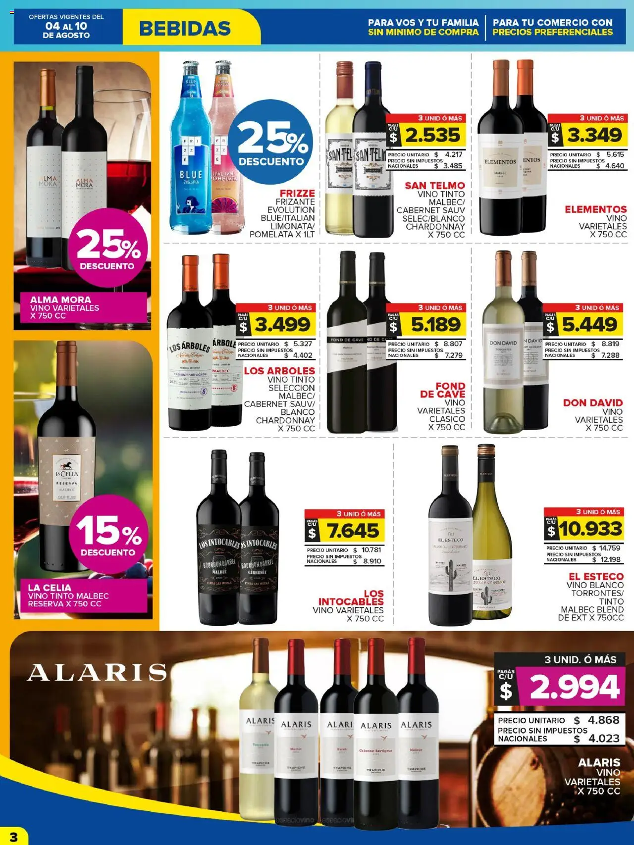 Carrefour Maxi catálogo - Chubut │ válido desde el 04.08.2025 | Página: 3 | Productos: Vino