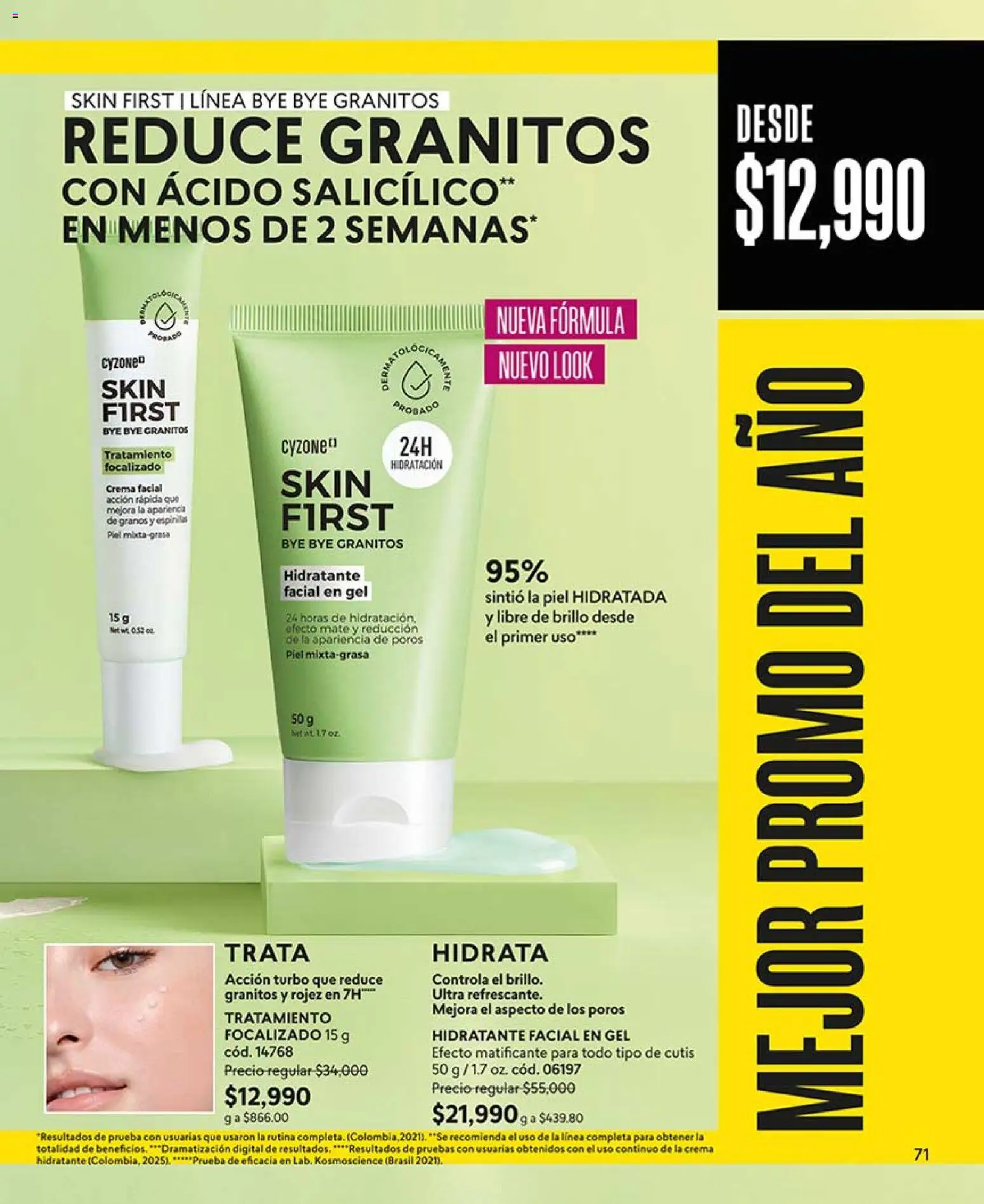 CyZone revista - valida desde el 03.04.2026 | Página: 71 | Productos: Crema, Brillo