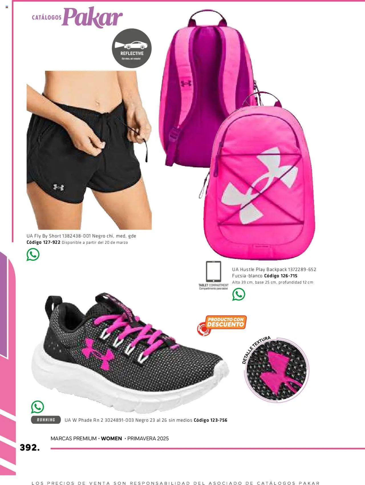 Nuevas ofertas de SC Pakar válidas en toda la República Mexicana desde el 06.03.2025. ¡Encuentra las mejores ofertas en SC Pakar catálogo Women! | Página: 392 | Productos: Tablet, Short