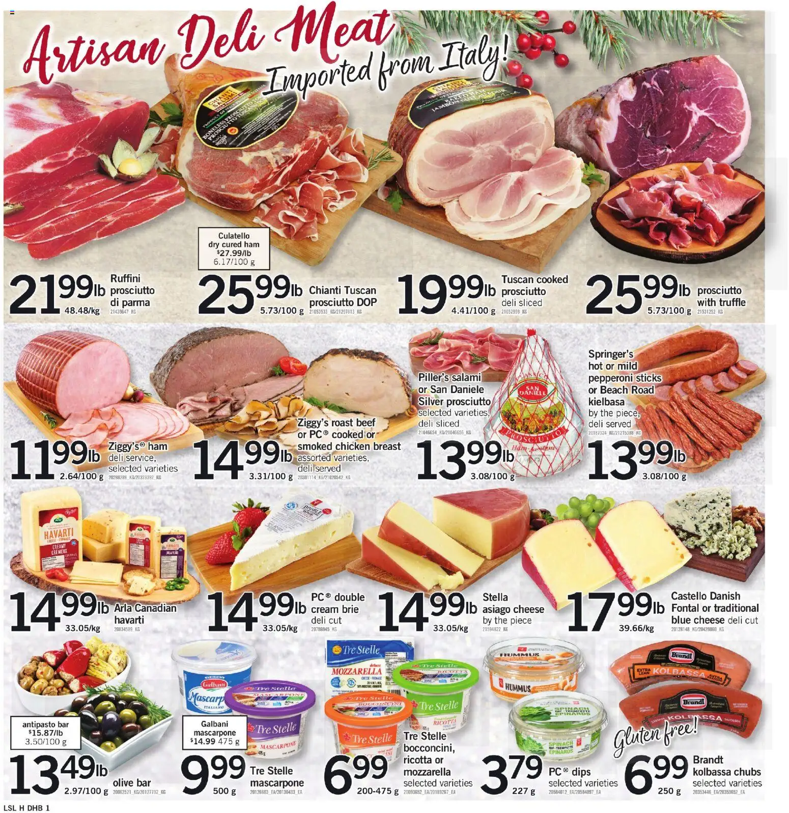 Loblaws flyer valid from 18.12.2025 | Page: 5 | Products: Beef, Salami, Ham, Chicken