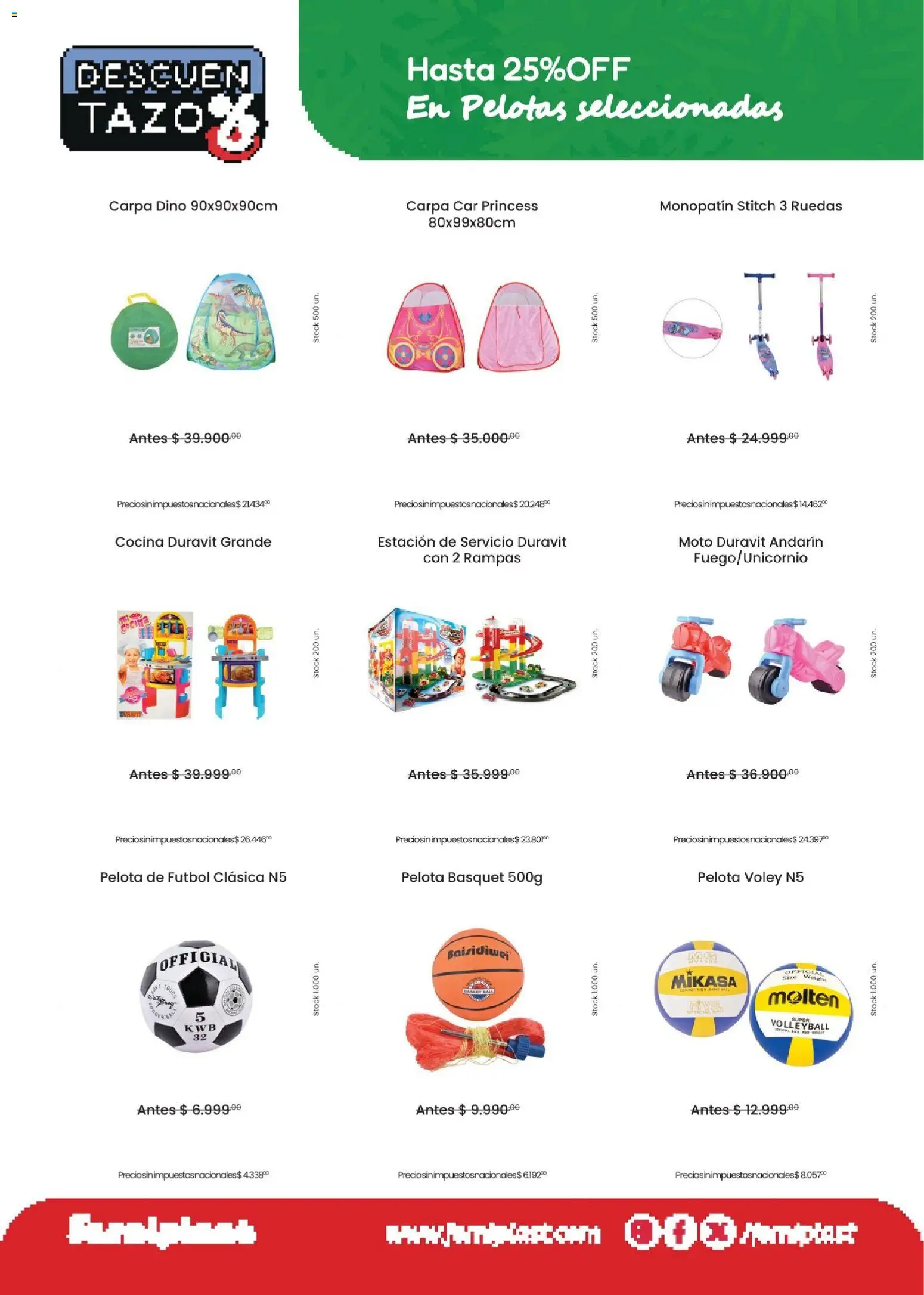 Ferniplast catálogo │ válido desde el 11.12.2025 | Página: 3 | Productos: Monopatin, Carpa, Cocina, Pelota