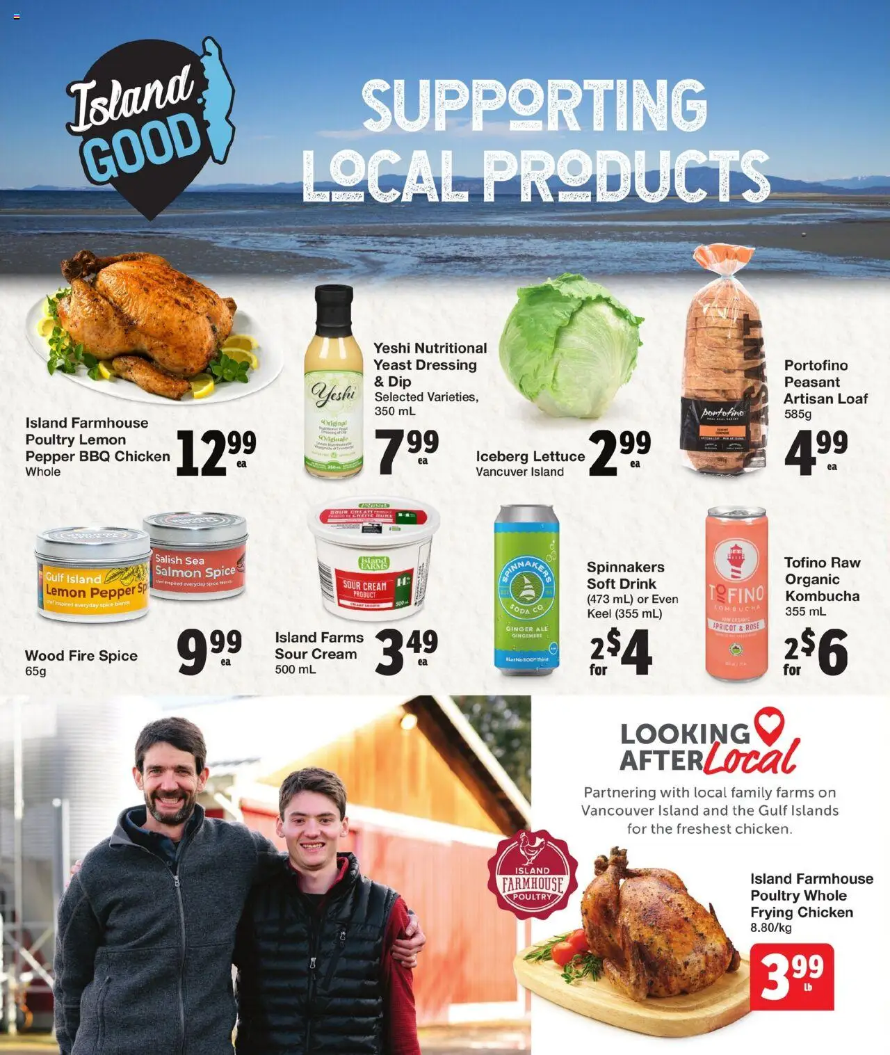 Quality Foods flyer valid from 24.07.2025 | Page: 3 | Products: Sour cream, Cream, Chicken
