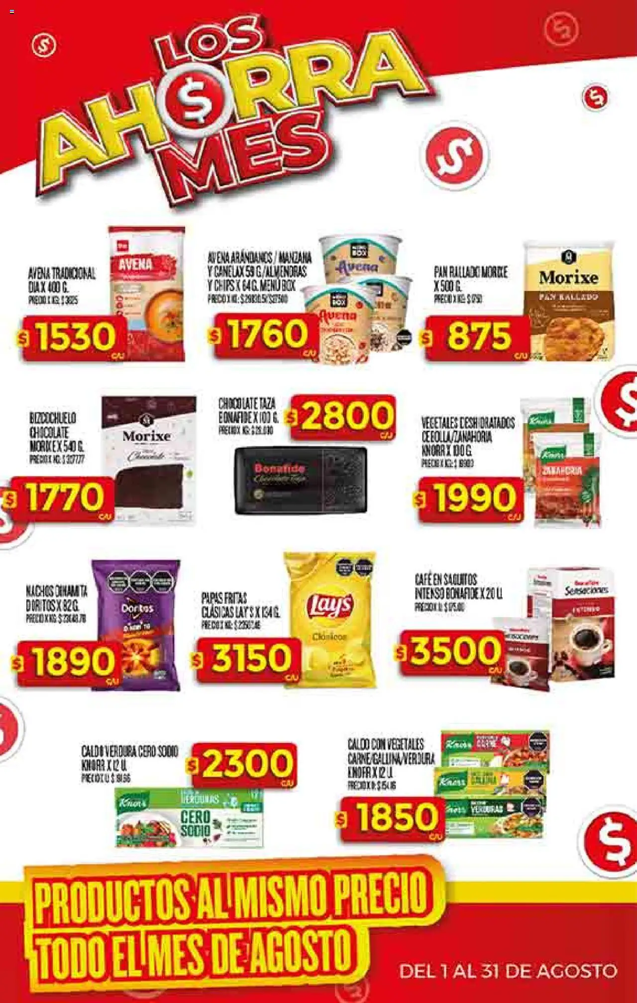 Supermercado DIA Ofertas - Salta y Jujuy │ válido desde el 20.08.2025 | Página: 24 | Productos: Avena, Manzana, Pan, Chocolate
