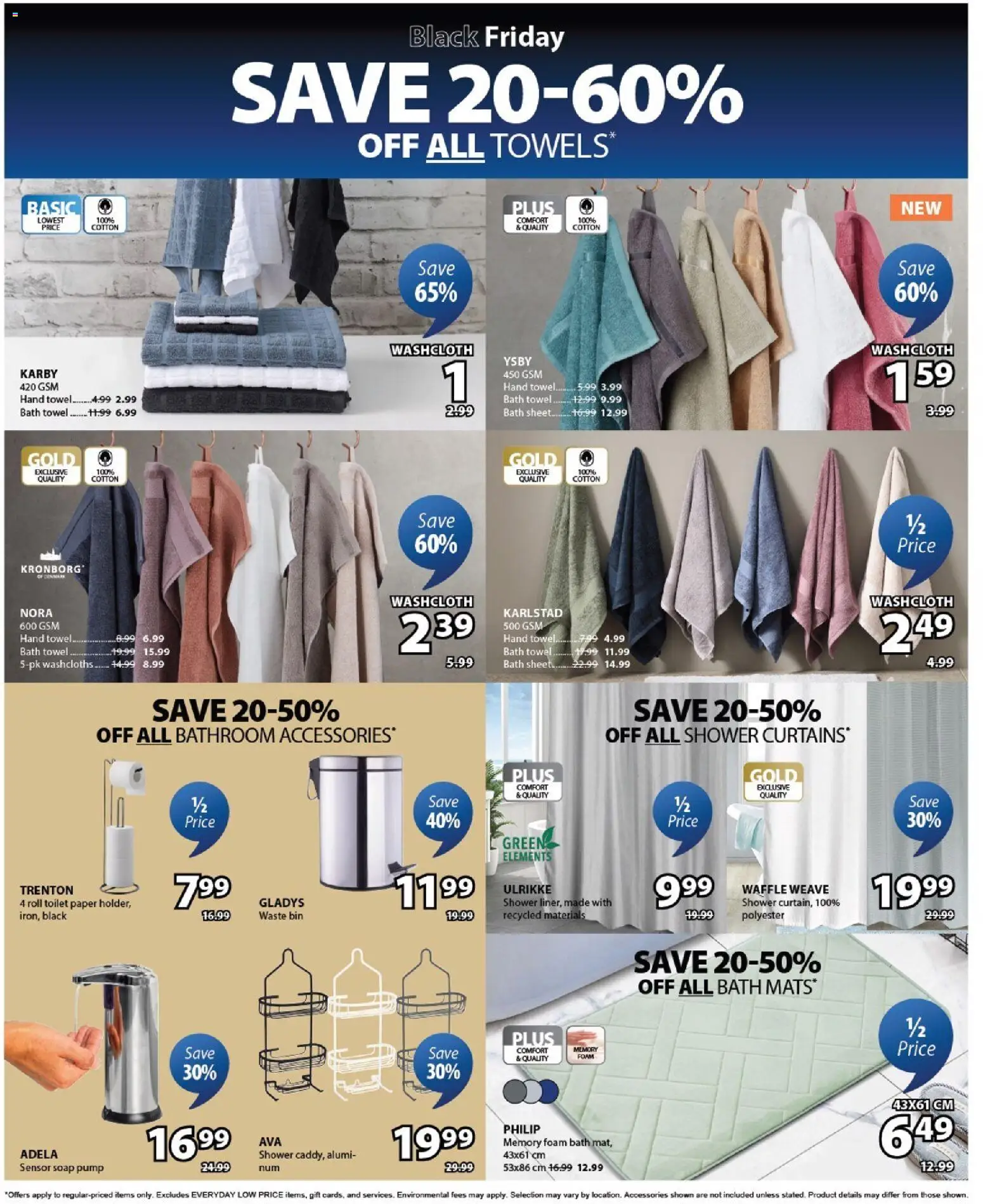 JYSK flyer valid from 20.11.2025 | Page: 23 | Products: Soap, Bath, Shower