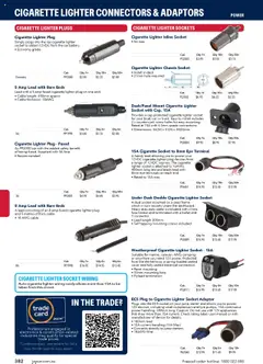 Preview of Jaycar Engineering & Scientific Catalogue 2025/2026  - valid from 09.07.2025 | Page: 382 | Products: Socket, Spade, Adaptor, Cap