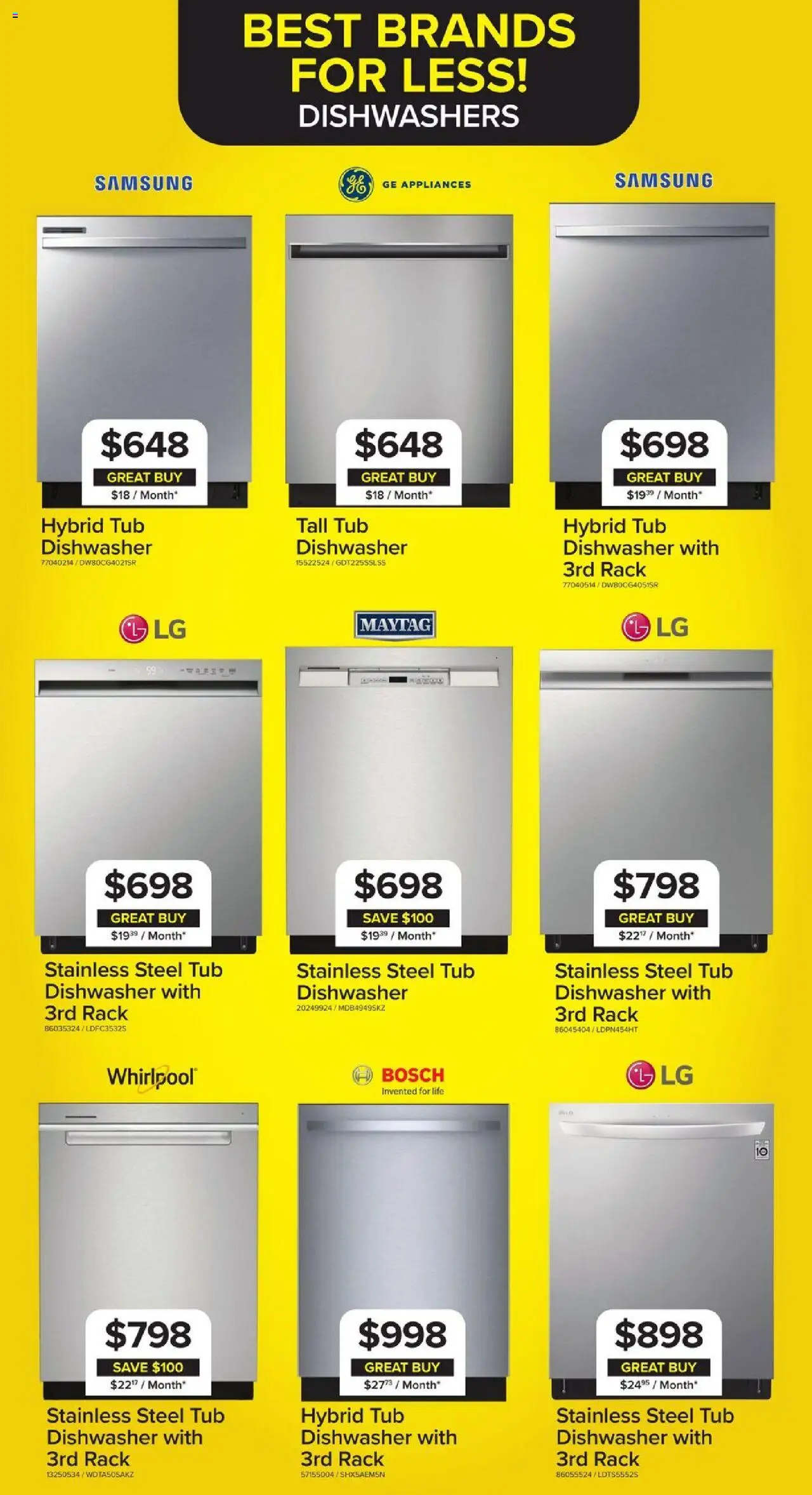 Leon's flyer valid from 02.10.2025 | Page: 6 | Products: Dishwasher