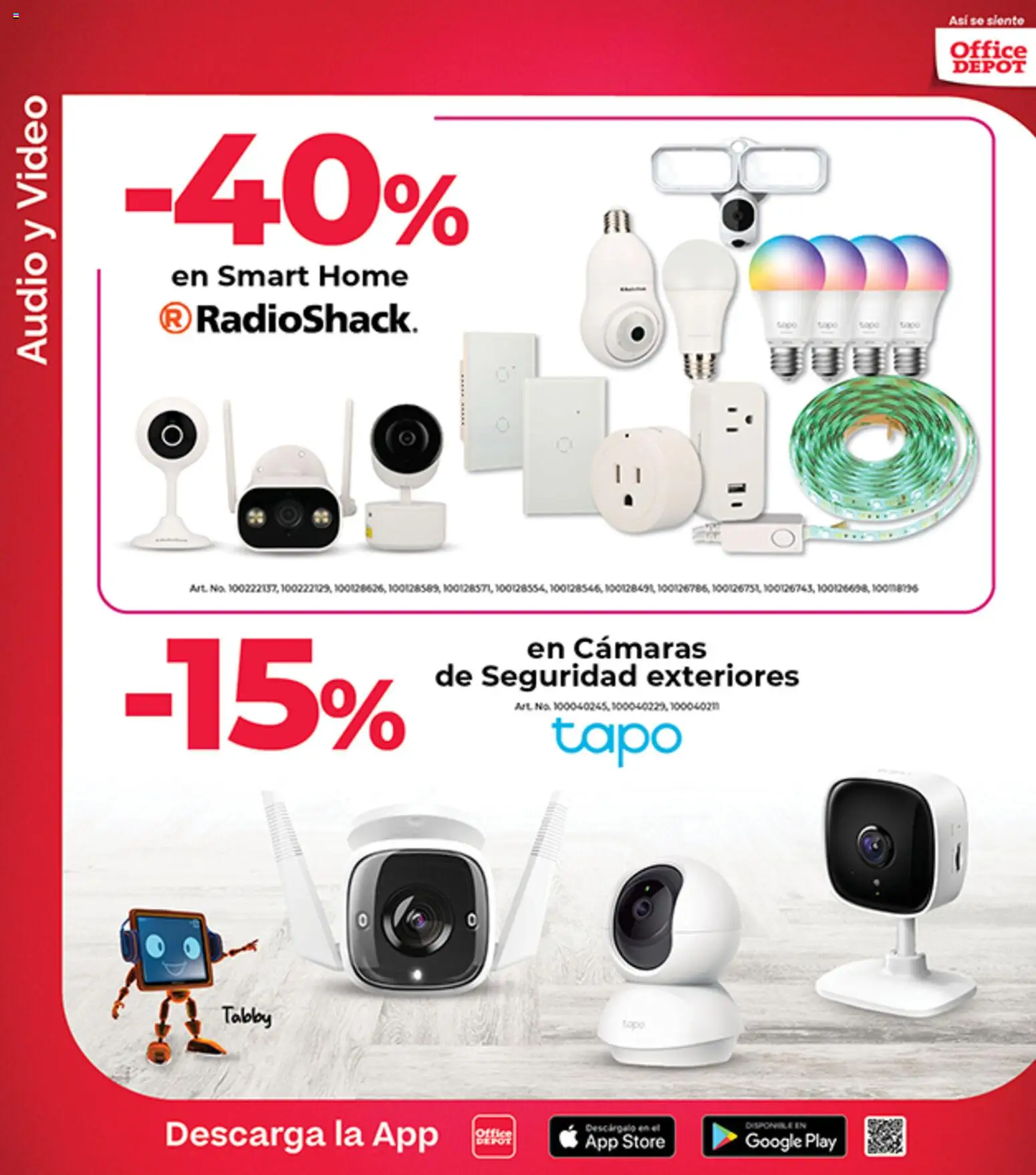 Nuevas ofertas de Office Depot válidas en toda la República Mexicana desde el 01.03.2026. ¡Encuentra las mejores ofertas en Office Depot catálogo! | Página: 3 | Productos: Audio, Video