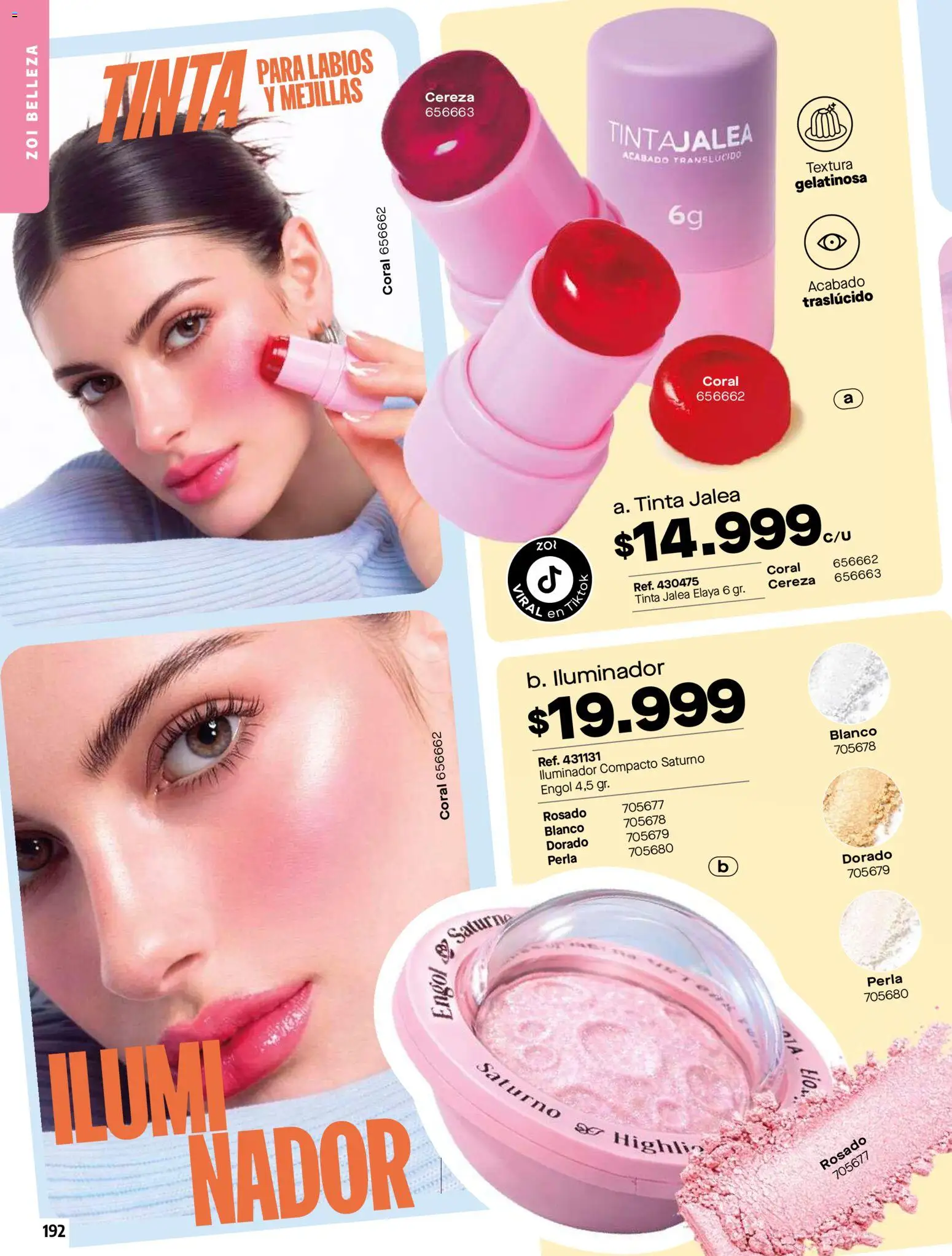 Carmel revista - valida desde el 01.04.2026 | Página: 192 | Productos: Iluminador