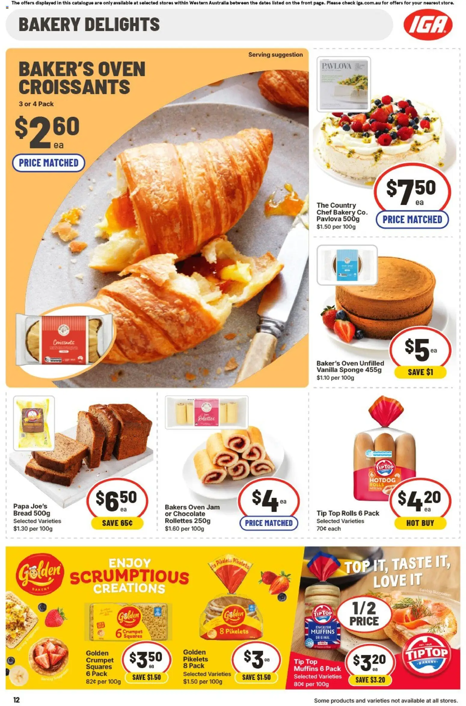 IGA catalogue - valid from 24.12.2025 | Page: 15 | Products: Chocolate, Muffins, Pavlova, Bakery