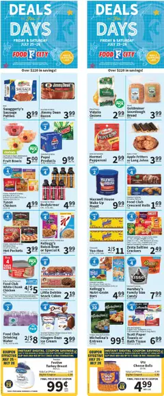 Food City Weekly Ad - valid from 23.07.2025 | Page: 1
