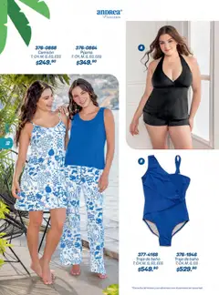 Nuevas ofertas de Andrea válidas en toda la República Mexicana desde el 22.06.2025. ¡Encuentra las mejores ofertas en Andrea catálogo Summer Time! | Página: 32