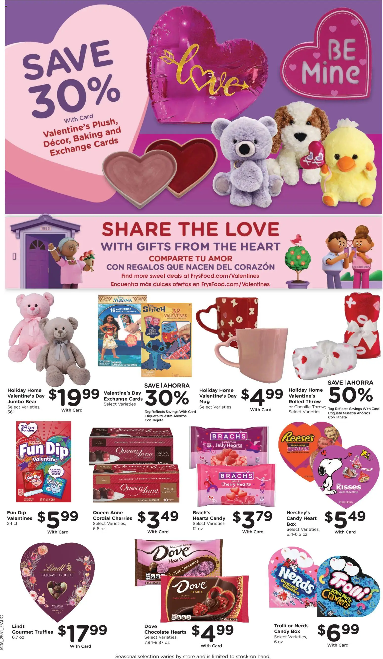 Fry's Food Weekly Ad - valid from 21.01.2026 | Page: 13 | Products: Cherries, Box, Milk, Chocolate
